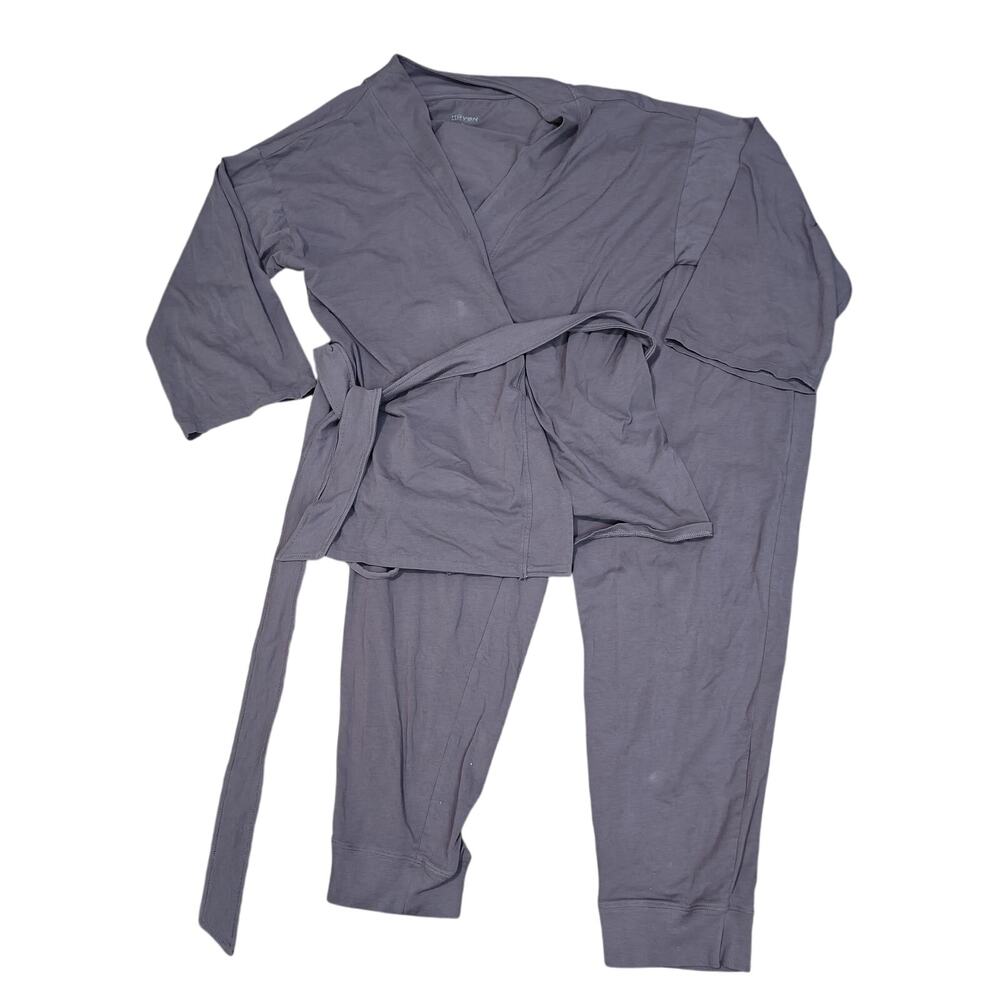 Haven Well Within Organic Cotton Jersey Sleep Set Womens Large